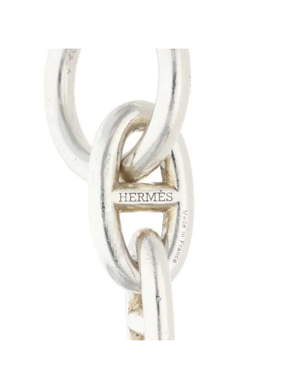 Hermes Chaine D'ancre GM Silver Bracelet